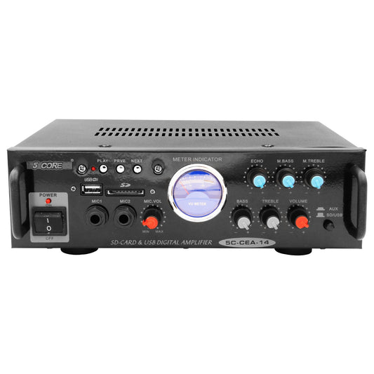 5 Core Premium Car Amplifier 2 Channel Car Audio System Power