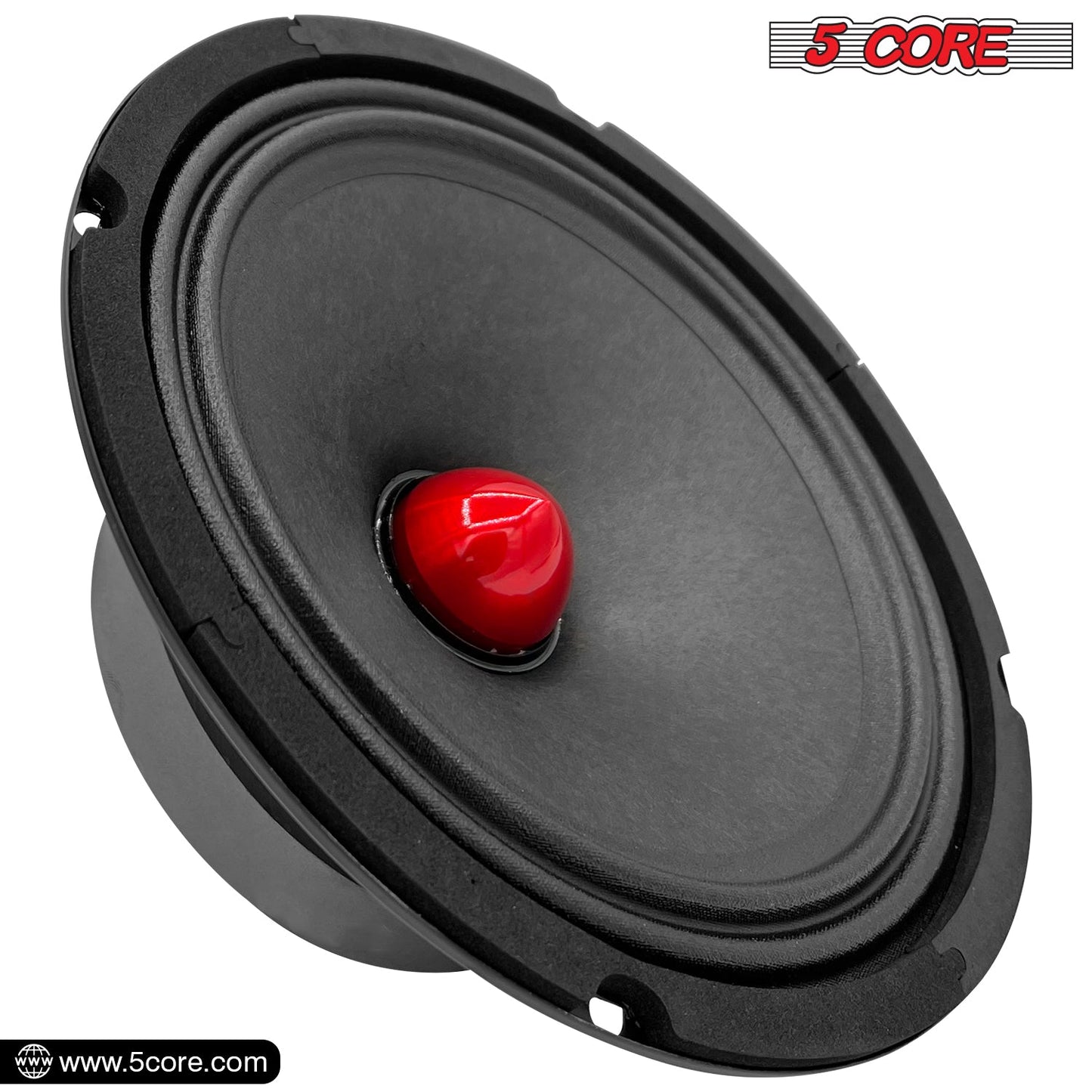5 Core 8" Car Audio Speakers with Bullet 580 W 4 Ohm Mid-Range